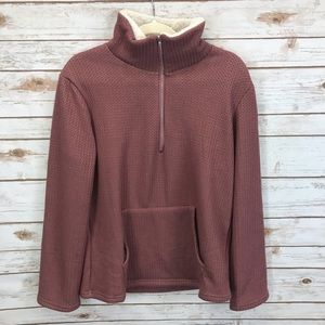 Pink Sweatshirt Fur inside Medium